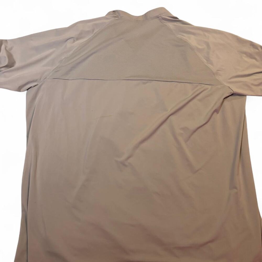 Adidas Bud Light Polo Shirt Mens 3XL Beige Performance Golf Casual Logo - Picture 7 of 7